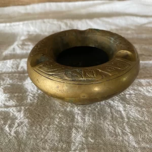 Brass ashtray vintage 4