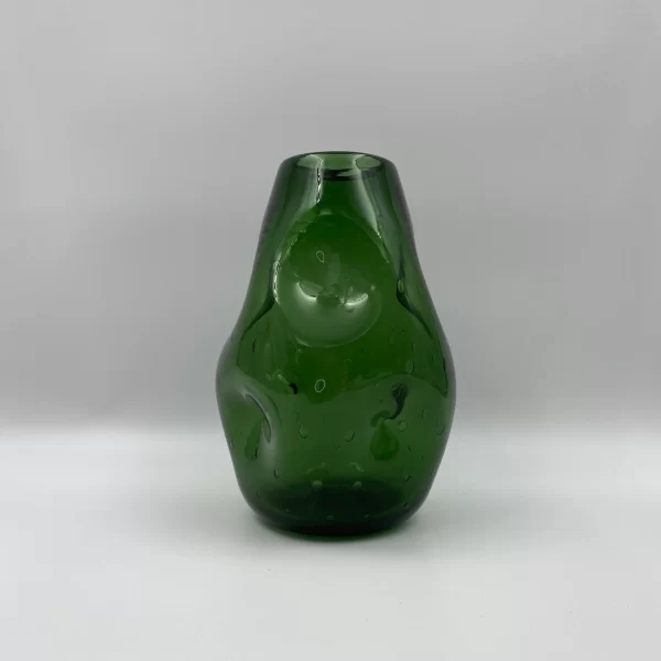 Vintage Blenko Glass Vase front