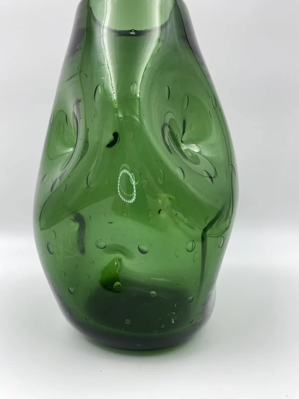 Vintage Blenko Glass Vase texture