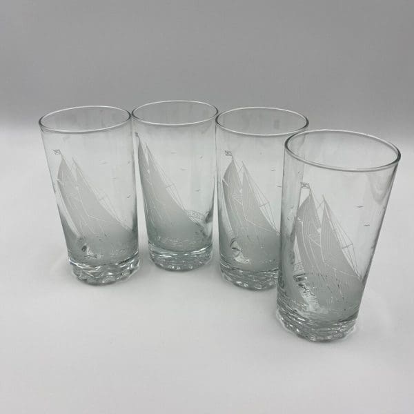 nautical drinking glasses front