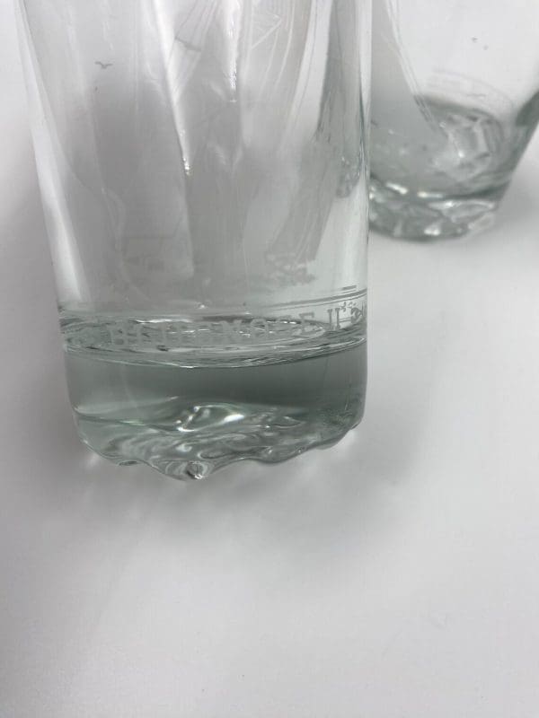 nautical drinking glasses thick glass base