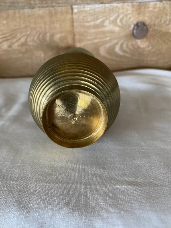 brass flower vase bottom