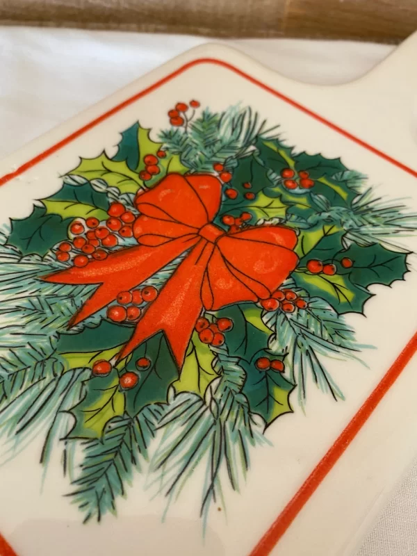 Christmas trivets front