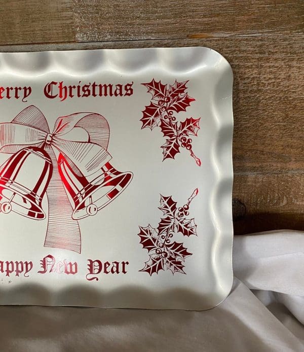 Christmas serving tray right side