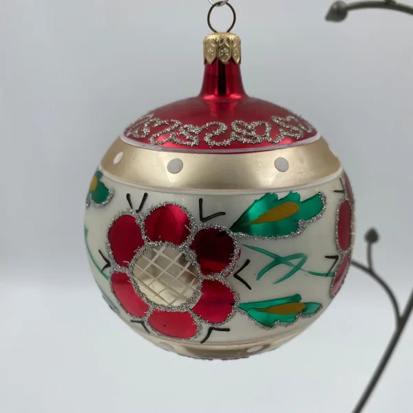 vintage Christopher Radko Christmas ornaments front