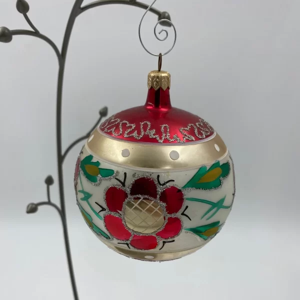 vintage Christopher Radko Christmas ornaments right side