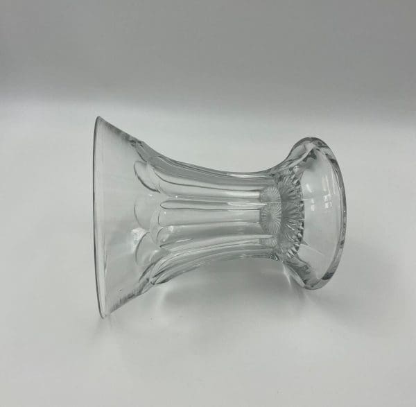 hourglass vase on side