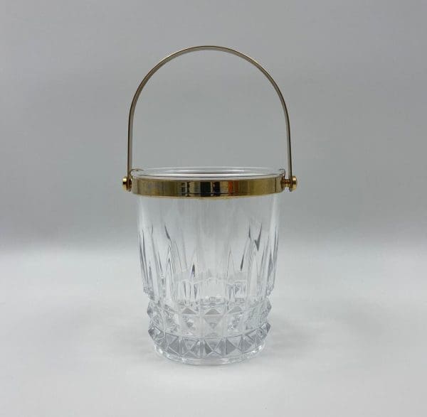 Cristal d'Arques ice bucket back