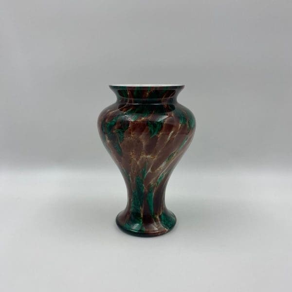 multicolor glass vase front