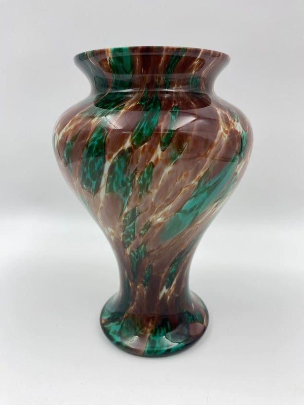 multicolor glass vase large