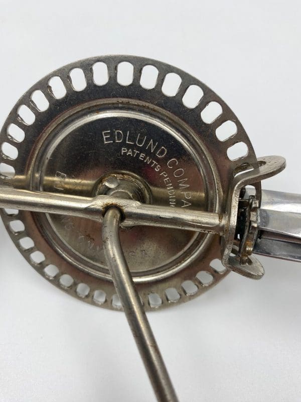 vintage egg beater Edlund Company embossed on gear