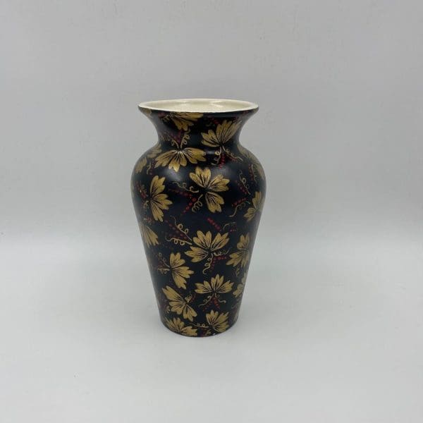 Holland Mold vase black gold