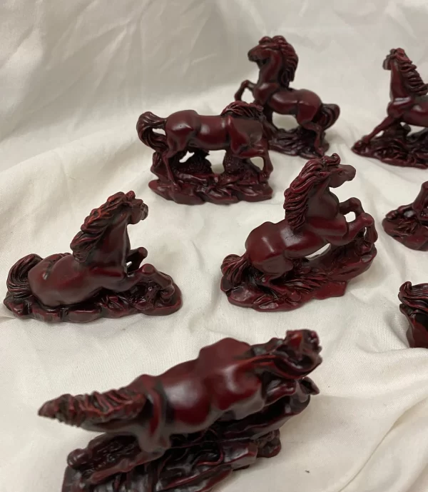 vintage horse figurines resin figurines