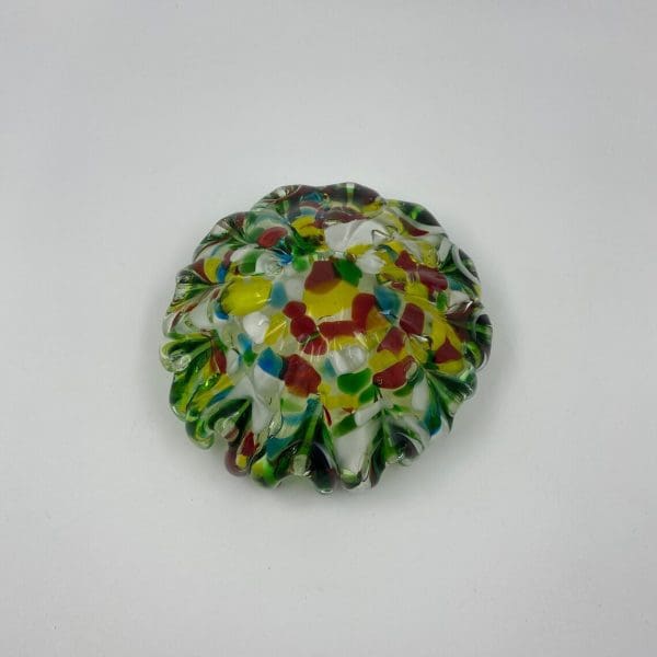 vintage Murano glass bowl Tutti Frutti finger bowl bottom