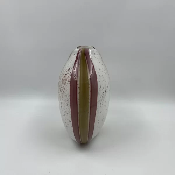 vintage murano glass vase right side