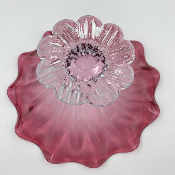 glass pedestal bowl clear glass pedestal base