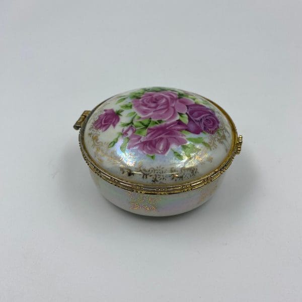 vintage trinket dish side view