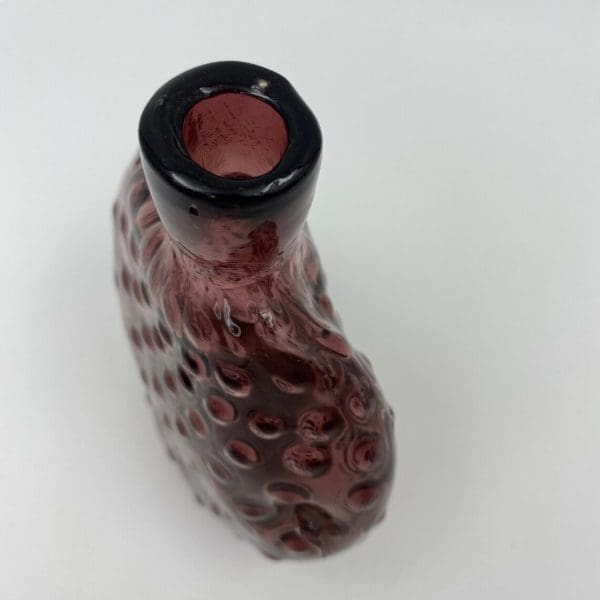 amethyst glass bottle top