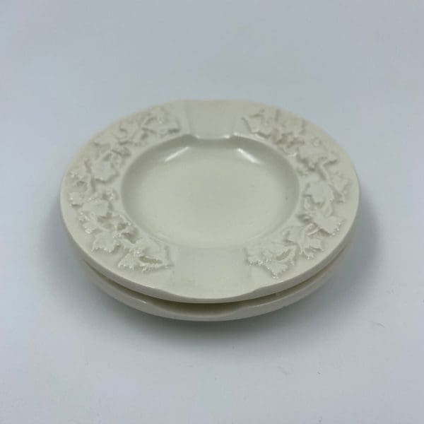 Wedgwood ashtray 1960s vintage ivory porcelain stacked