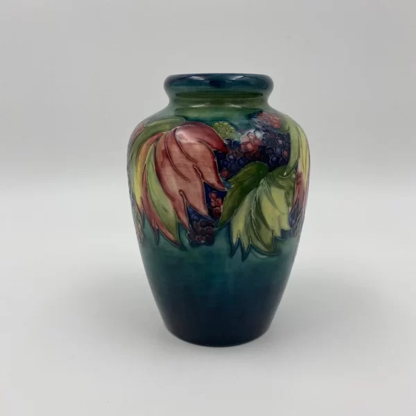 moorcroft pottery William Moorcroft another angle of signed vase