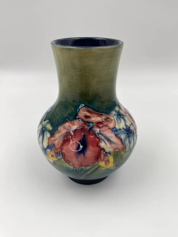 pottery moorcroft william another angle showing a pink orchard