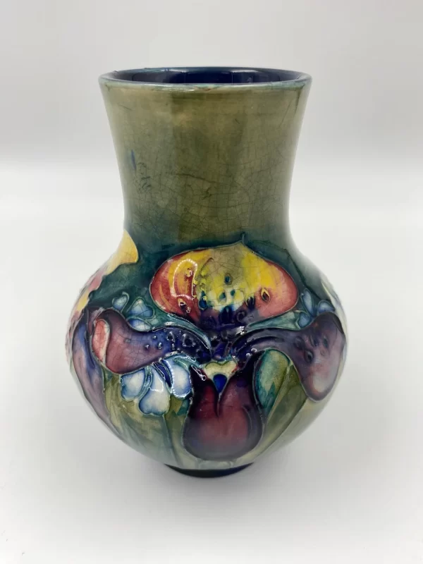 pottery moorcroft william amazing detailed vase