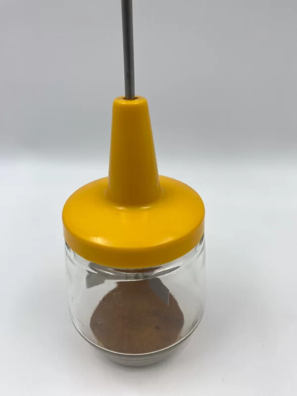 manual nut chopper yellow plastic cover