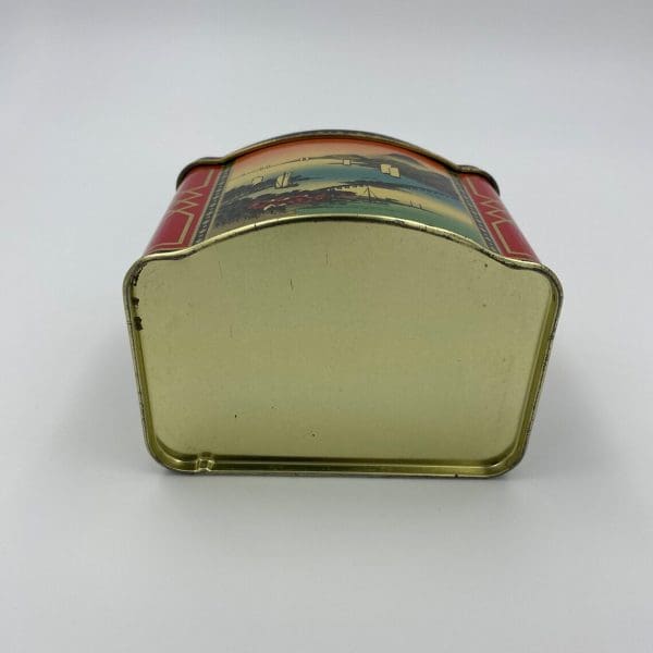 Japanese tea tin bottom