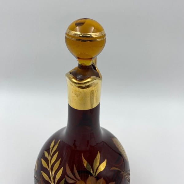 Bohemian crystal decanter top