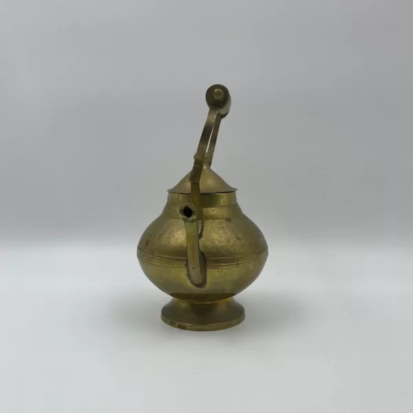 vintage brass teapot spout