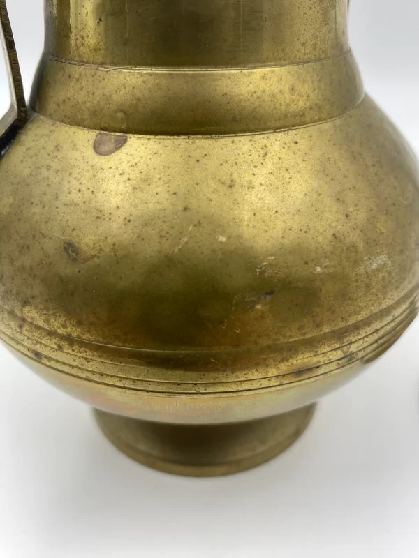 vintage brass teapot patina