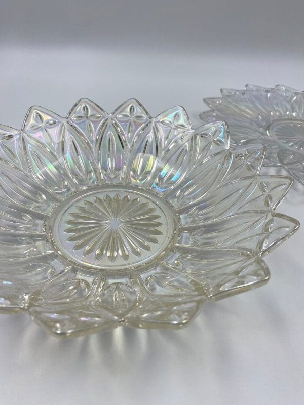 iridescent carnival glass bowl