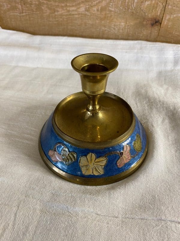 cloisonné candle holder top