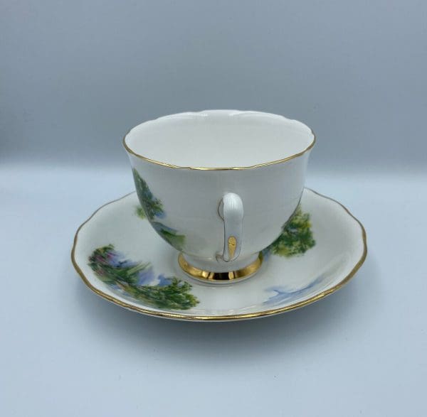 Colclough china tea cup and saucer handle