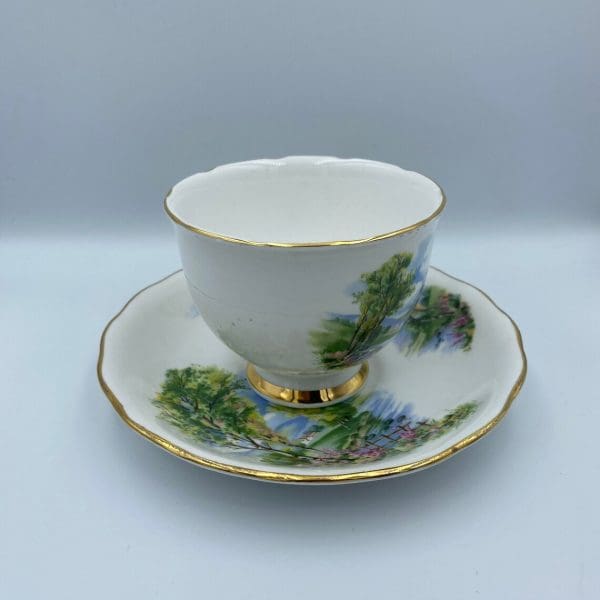 Colclough china tea cup and saucer side