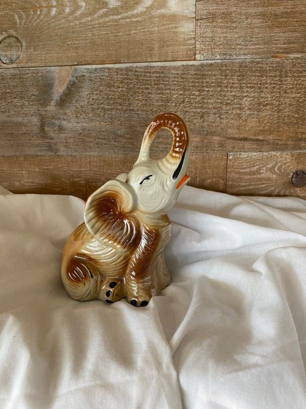 ceramic elephant figurine