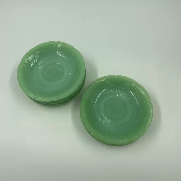 Fire King Jadeite tops