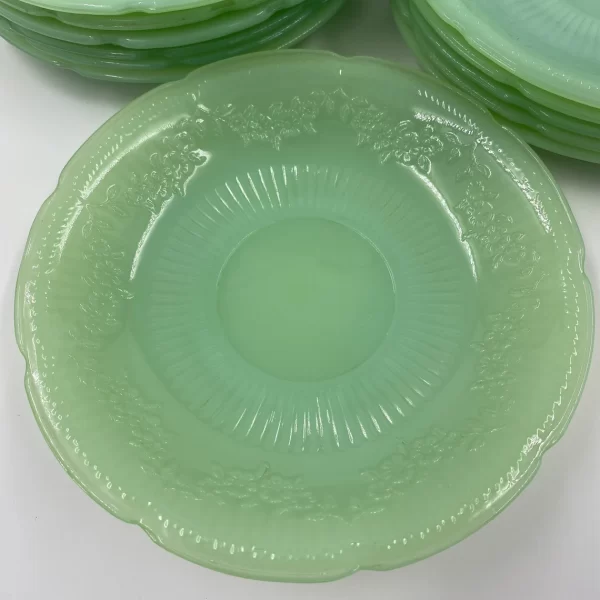 Fire King Jadeite Alice pattern