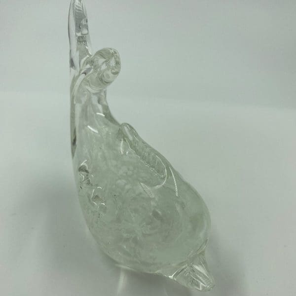 vintage glass fish tail