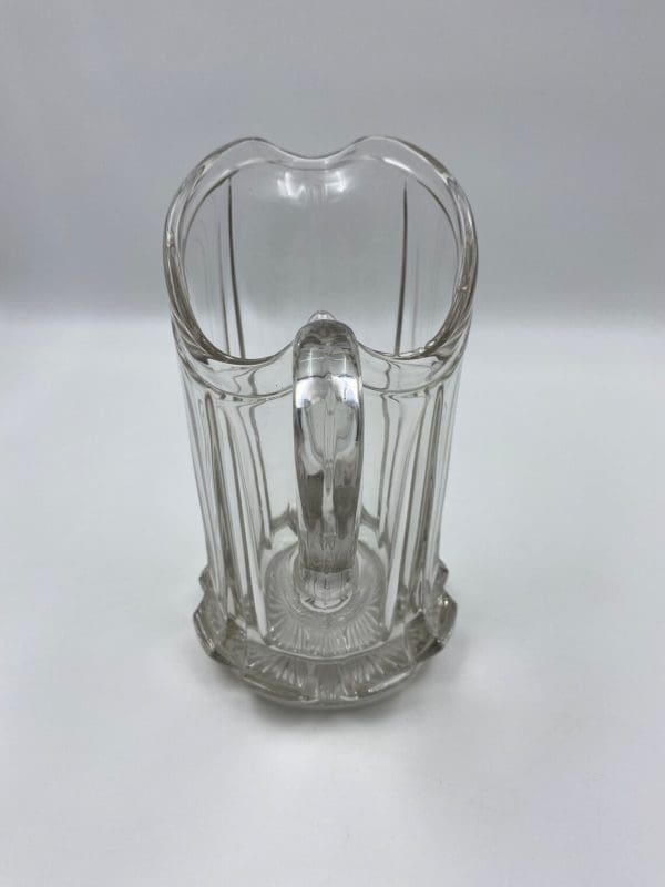 Fostoria pitcher handle clear glass EAPG