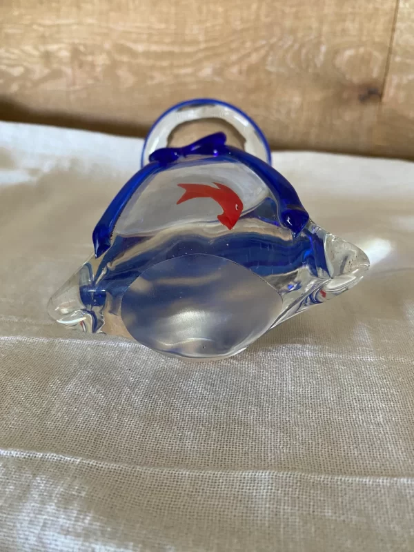 glass fish decor bottom