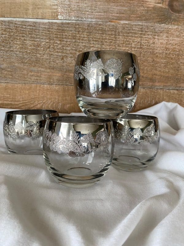 roly poly glass set of four