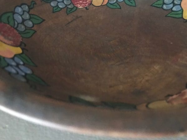 Munising wooden bowl close