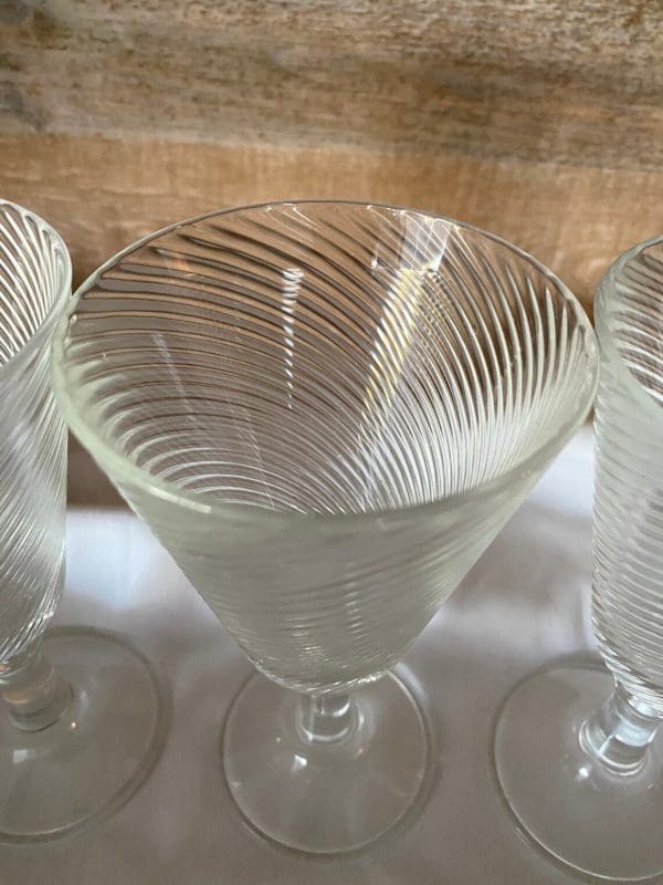 Italian wine glasses second of three top