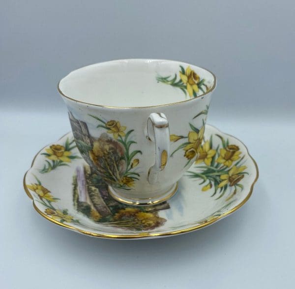 British song tea cup Royal Albert handle