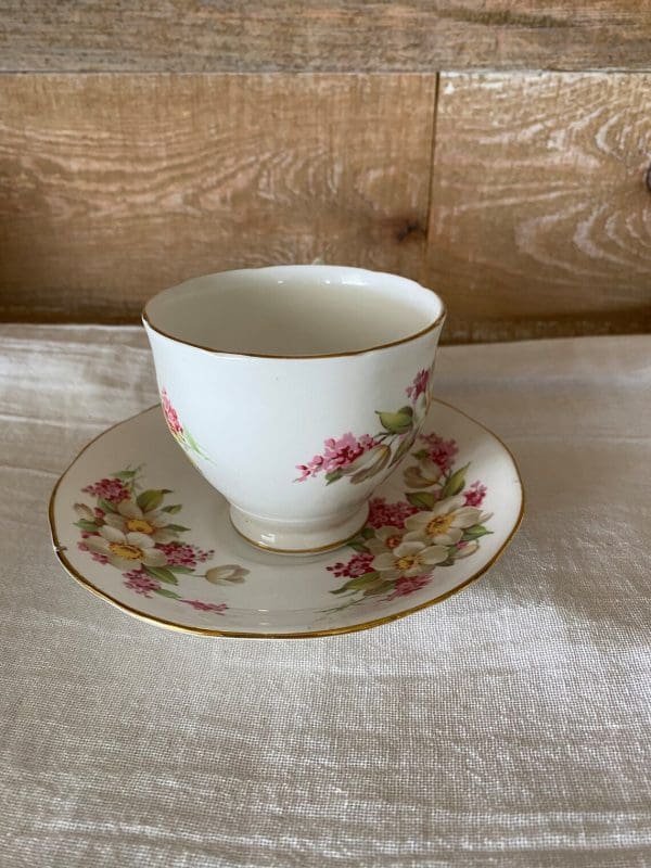 Salisbury bone china England teacup side