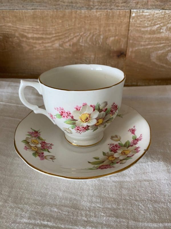 Salisbury bone china England teacup back