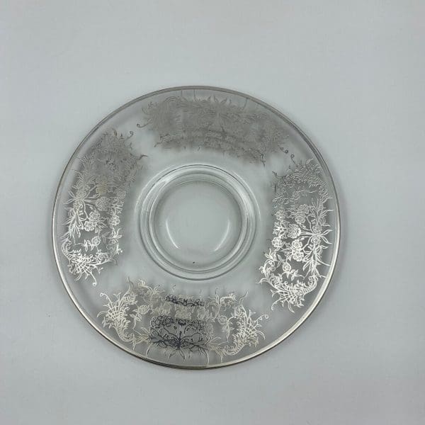 silver overlay plate