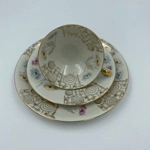 Wunsiedel Bavaria porcelain tea set three piece